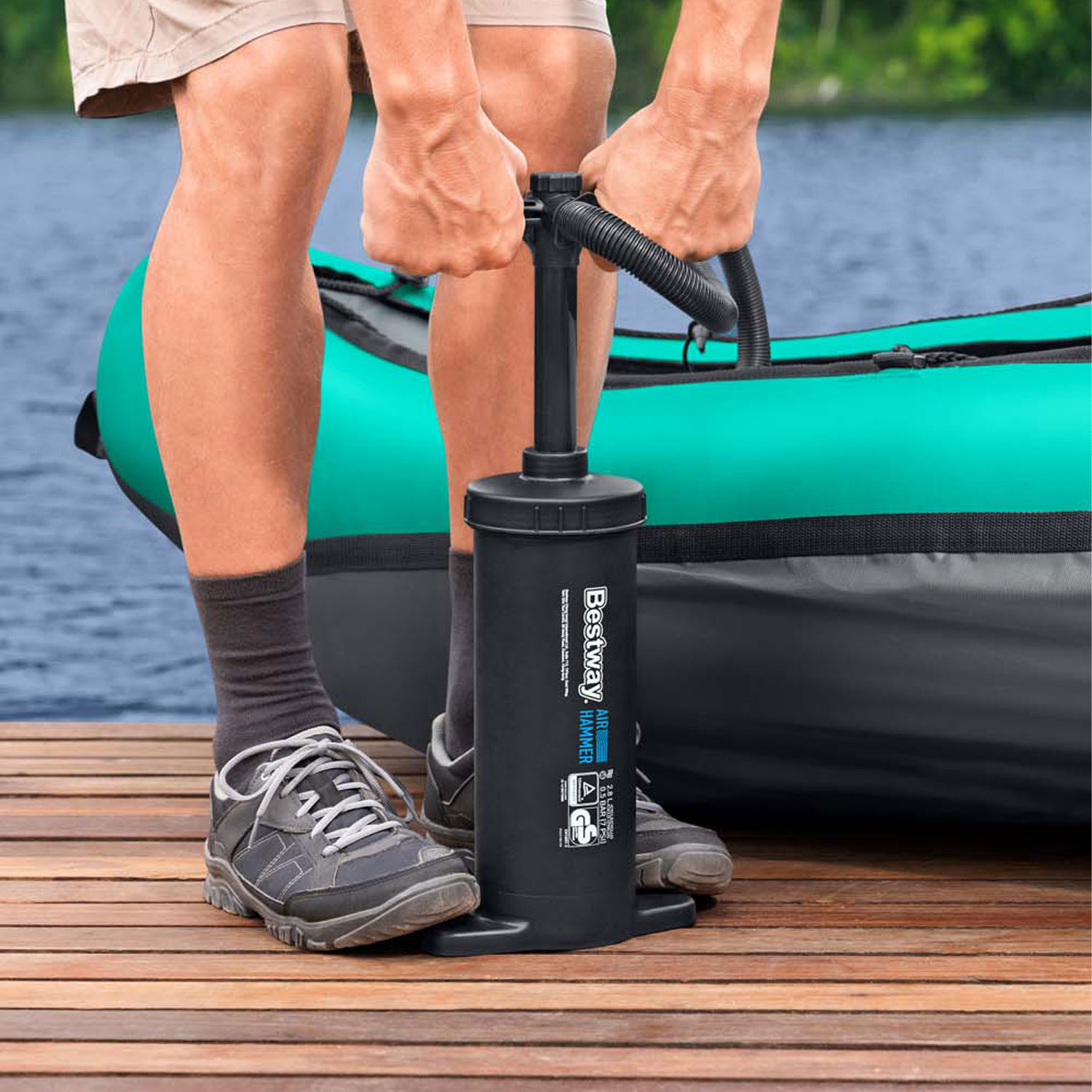 Bestway Luftpumpe Air Hammer 2800 Manual Air Pump