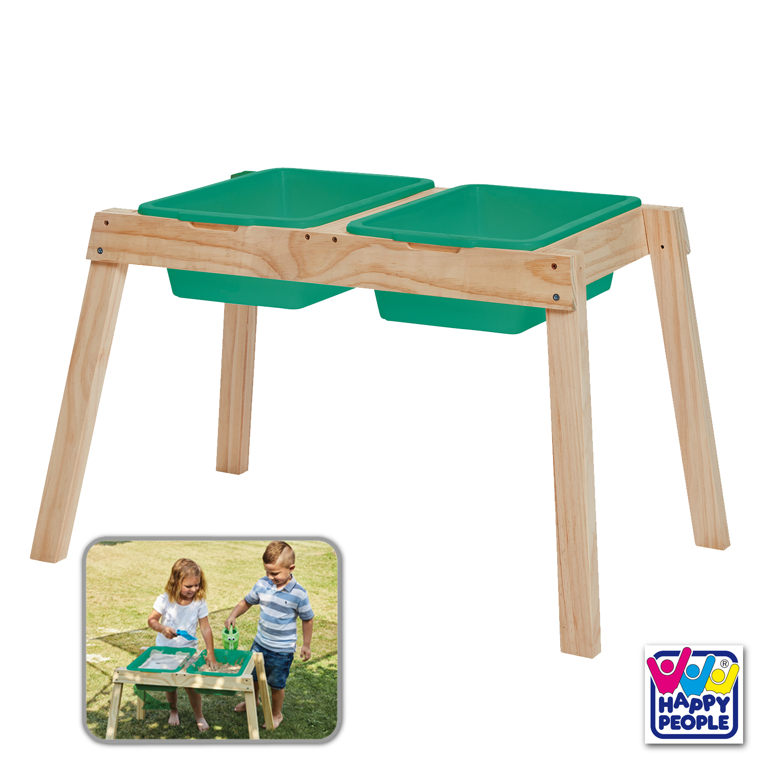 Happy People Matschtisch aus Holz