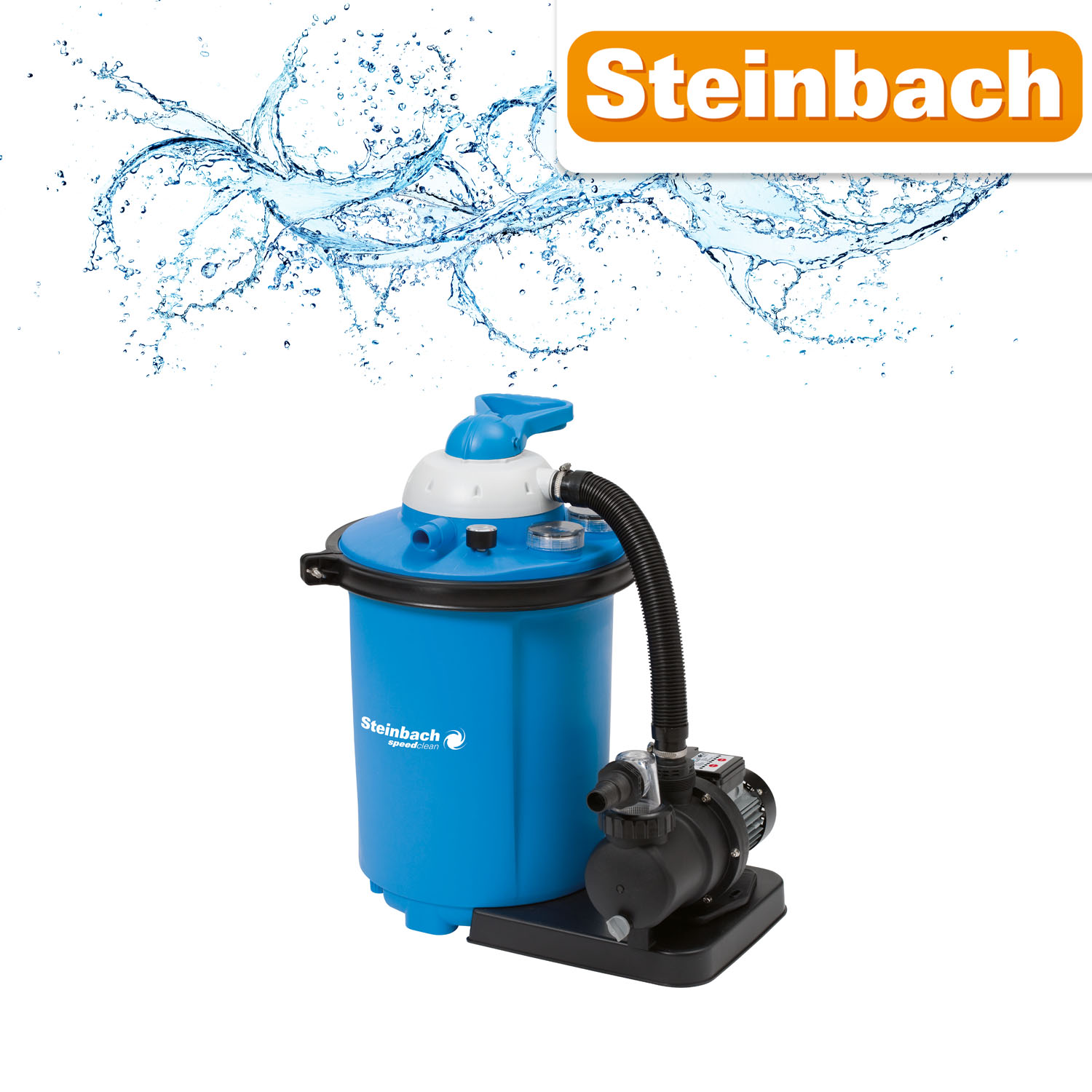 Steinbach Sandfilteranlage Comfort 75 Speed Clean | 9,5 m³ Leistung