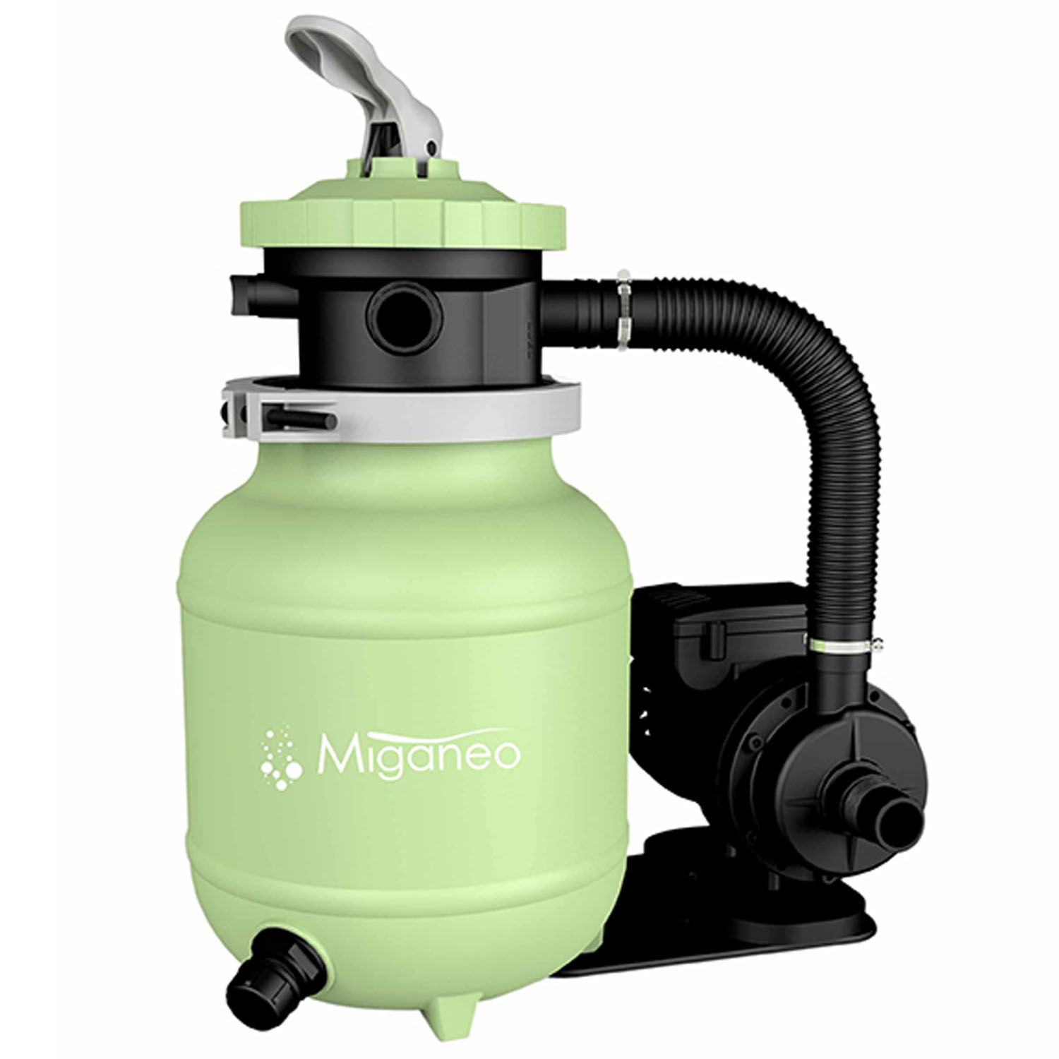 Miganeo Sandfilteranlage Dynamic 6500 Speed Clean | grün | 4,5 m³/h Leistung