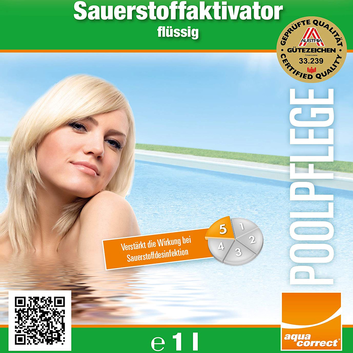 Steinbach Sauerstoffaktivator | flüssig | 1 Liter