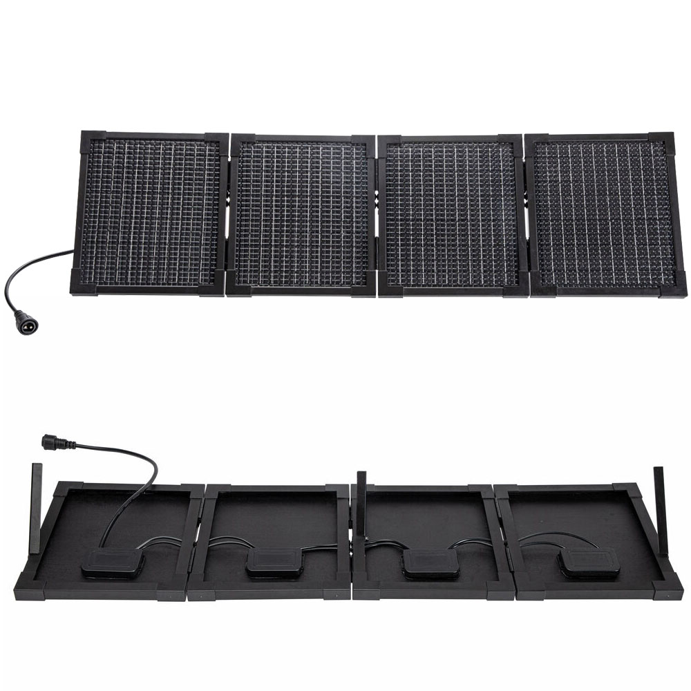 Steinbach Zirkulationspumpe mit Solarpanel | 3.000 l/h Leistung | für Pools bis 19.000 Liter