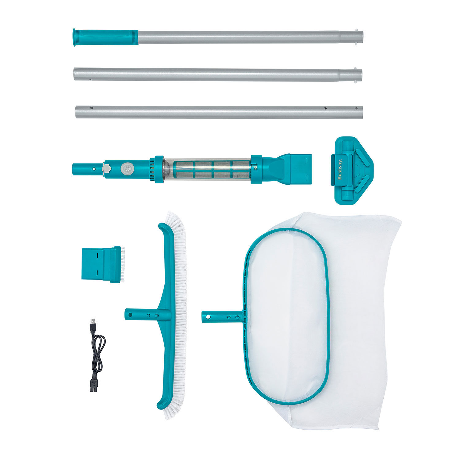 Bestway Poolpflege-Set AquaSurge | für Pools bis 610 cm