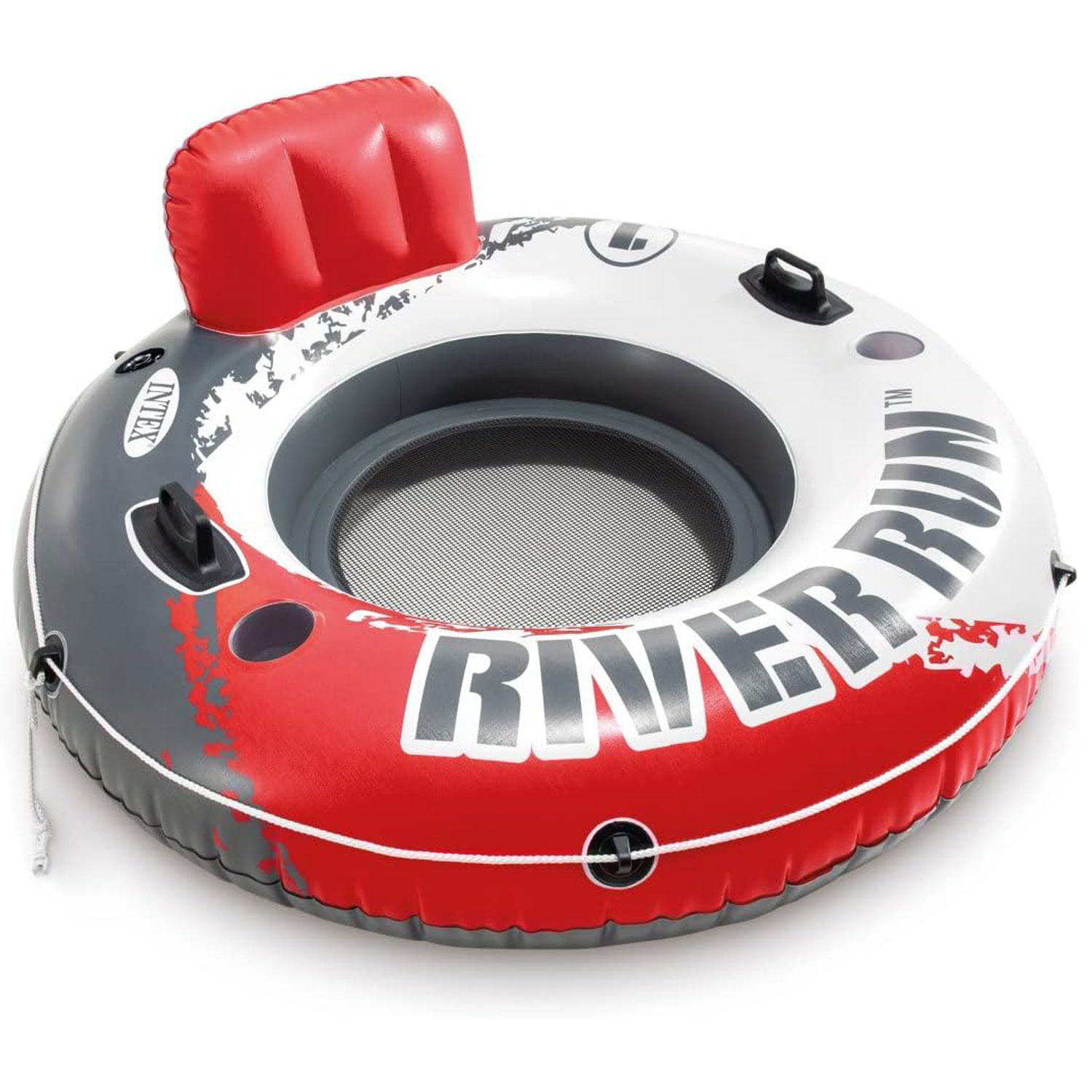Intex Schwimmring Ø 135 cm Red River Run 1 Fire Edition | 0,45 mm starkes Vinyl