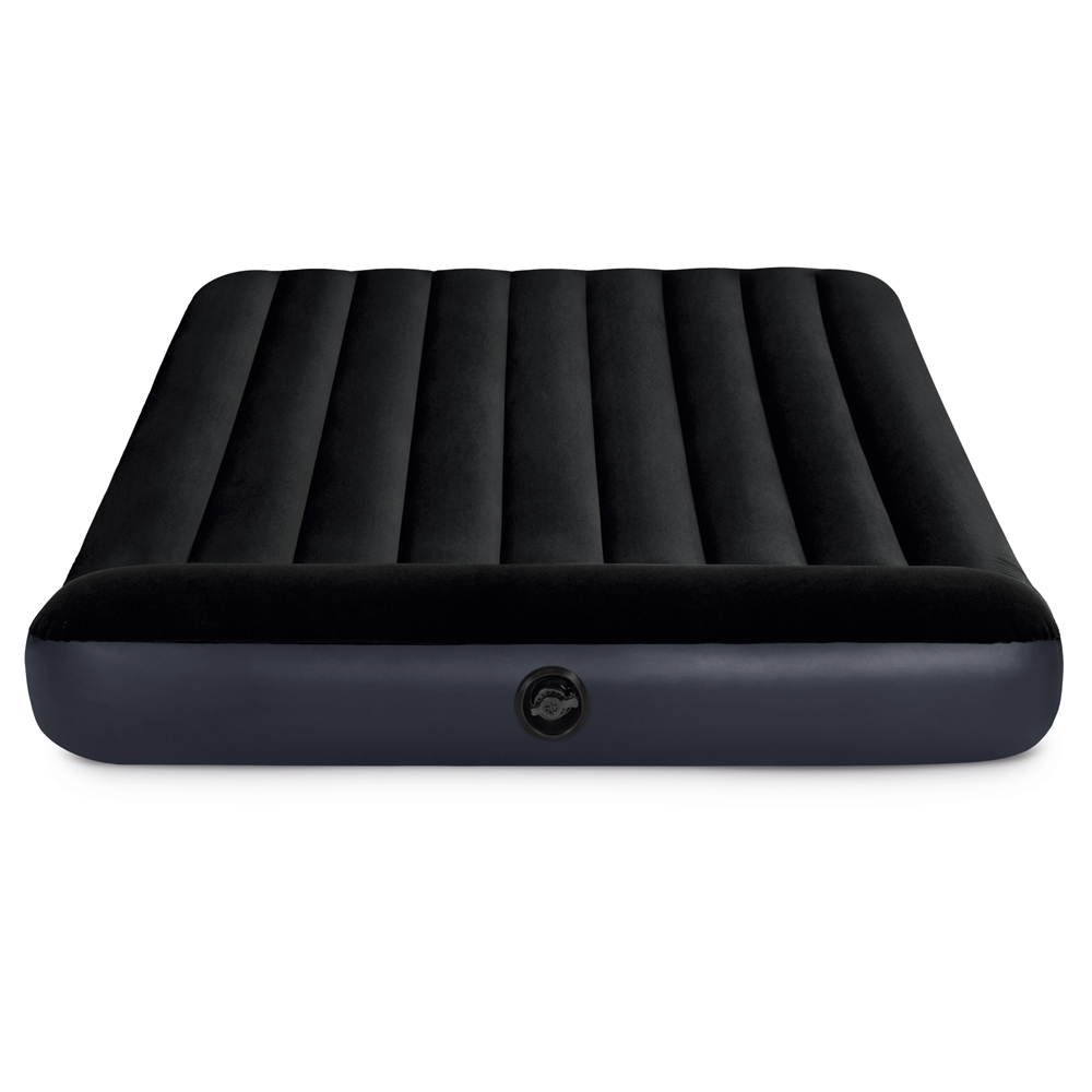 Intex Luftbett 203 x 152 x 25 cm Dura-Beam | mit integriertem Kopfkissen