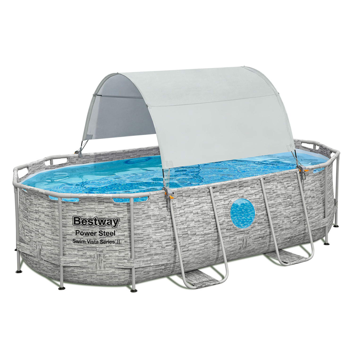 Bestway Sonnenschutzdach Pool Canopy für eckige und ovale Pools