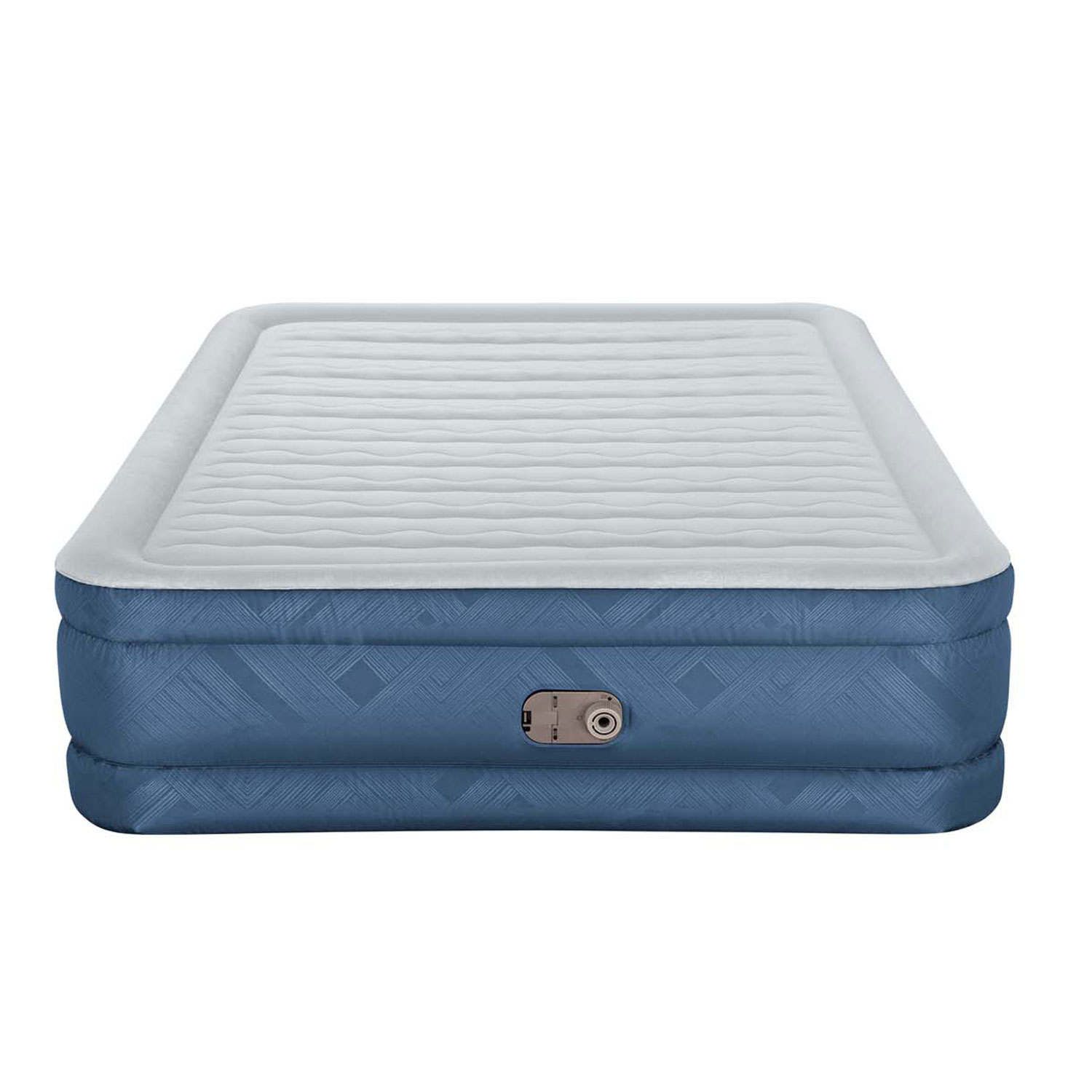 Bestway Luftbett 203 x 152 x 46 cm Fortech mit extra komfortabler Liegefläche | mit integrierter Elektropumpe | für 2 Personen