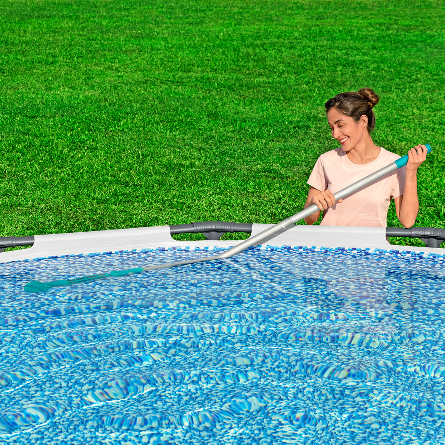 Bestway Flowclear akkubetriebener Poolsauger AquaSurge