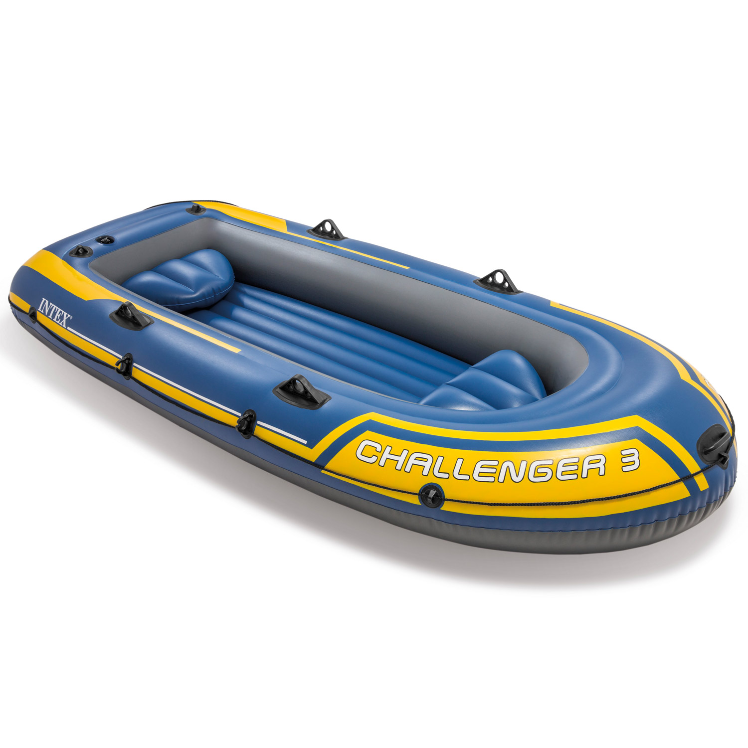 Intex Schlauchboot Challenger 3 Set | 295 x 137 x 43 cm | bis 320 kg