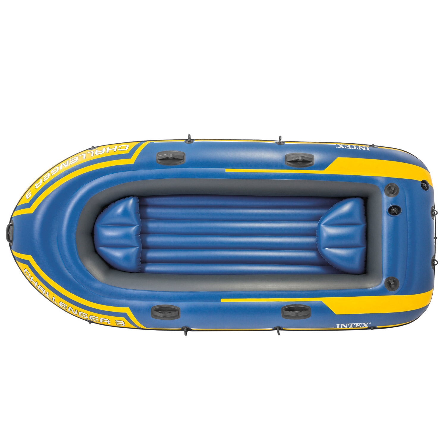 Intex Schlauchboot Challenger 3 Set | 295 x 137 x 43 cm | bis 320 kg