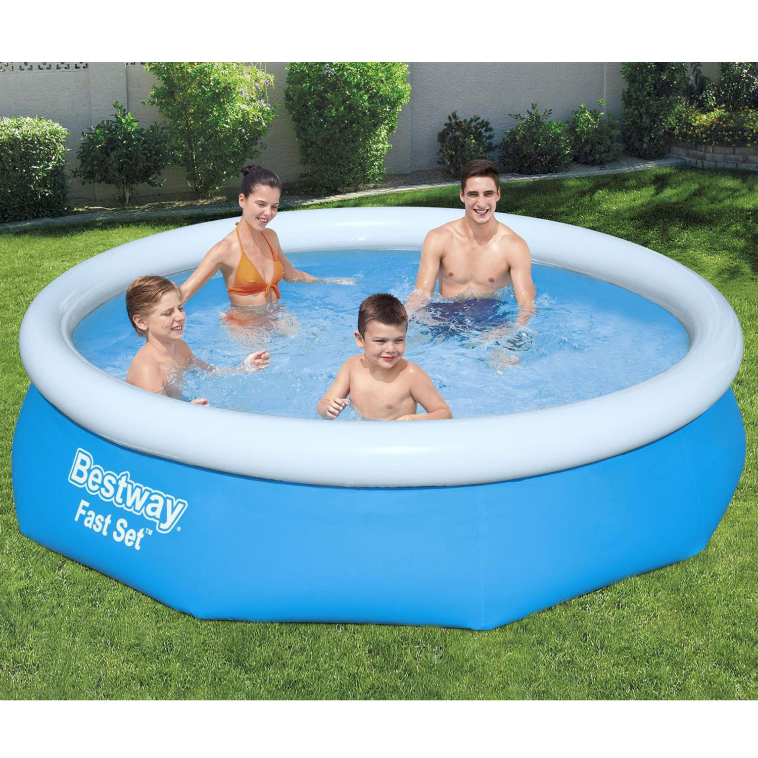 Bestway Fast Set Pool 305 x 76 cm | Kinderpool ohne Zubehör