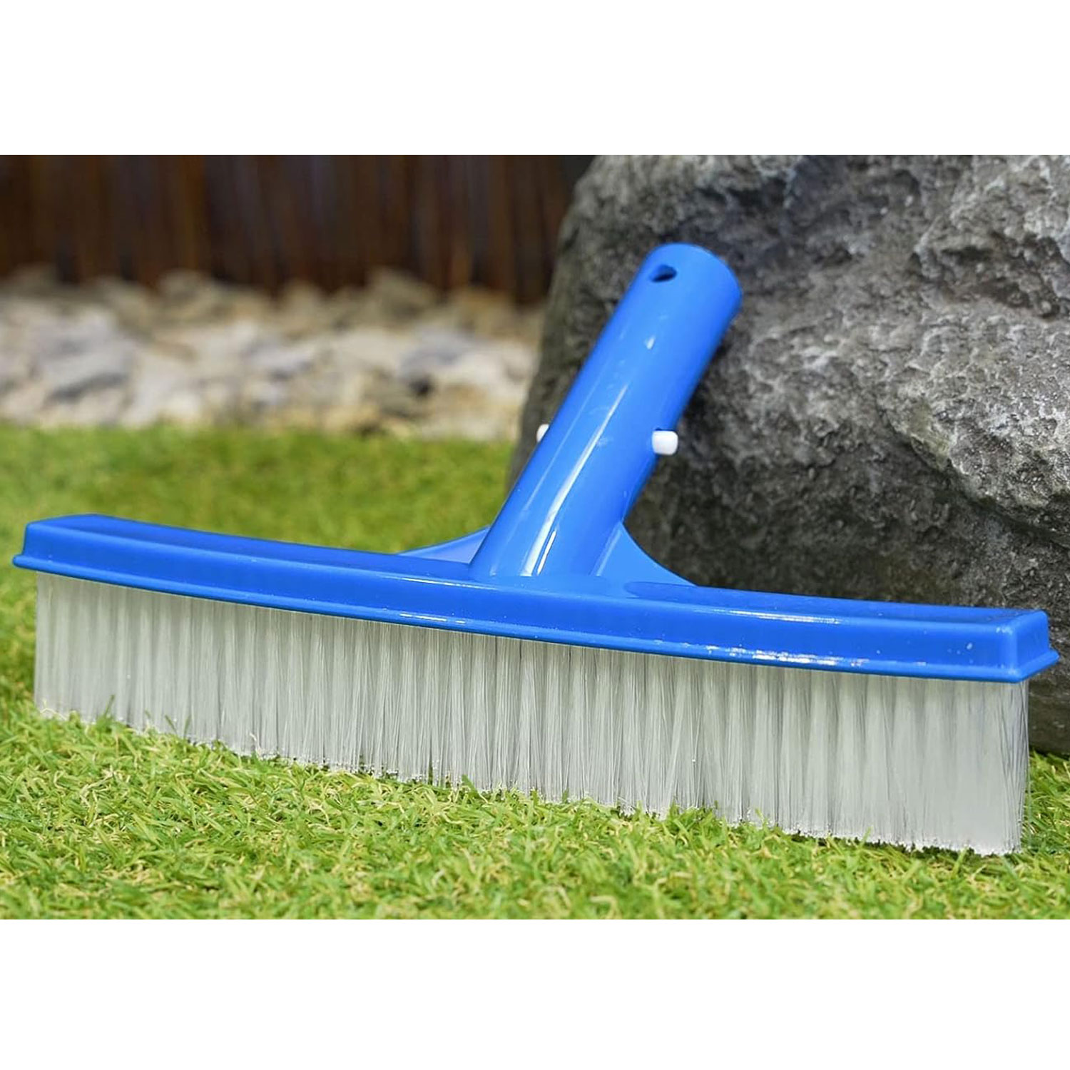 Poolpanda Poolreiniger Set XL | Poolkescher feinmaschig - Poolbürsten - Teleskopstange