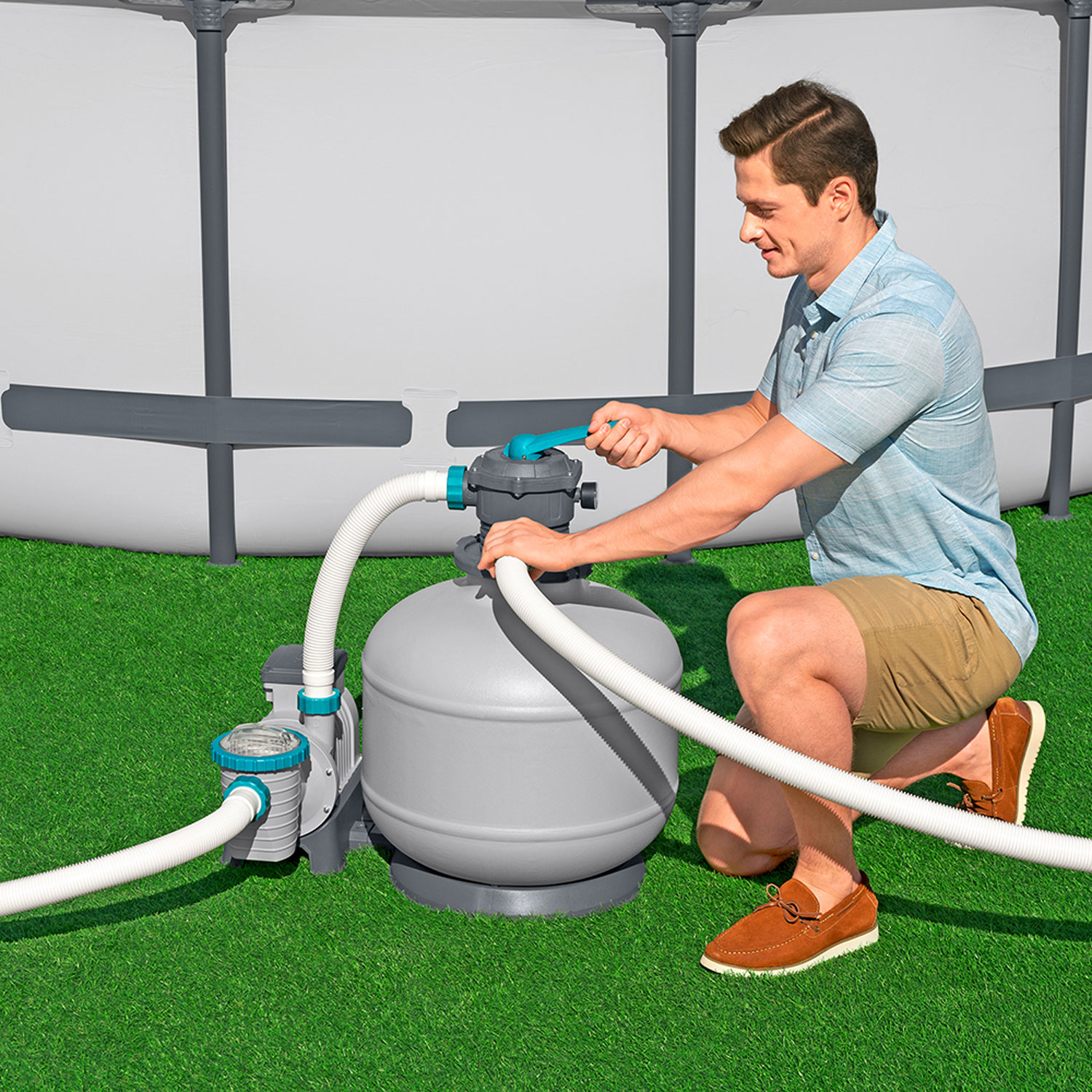 Bestway Sandfilteranlage 11355 L / 3000 gal