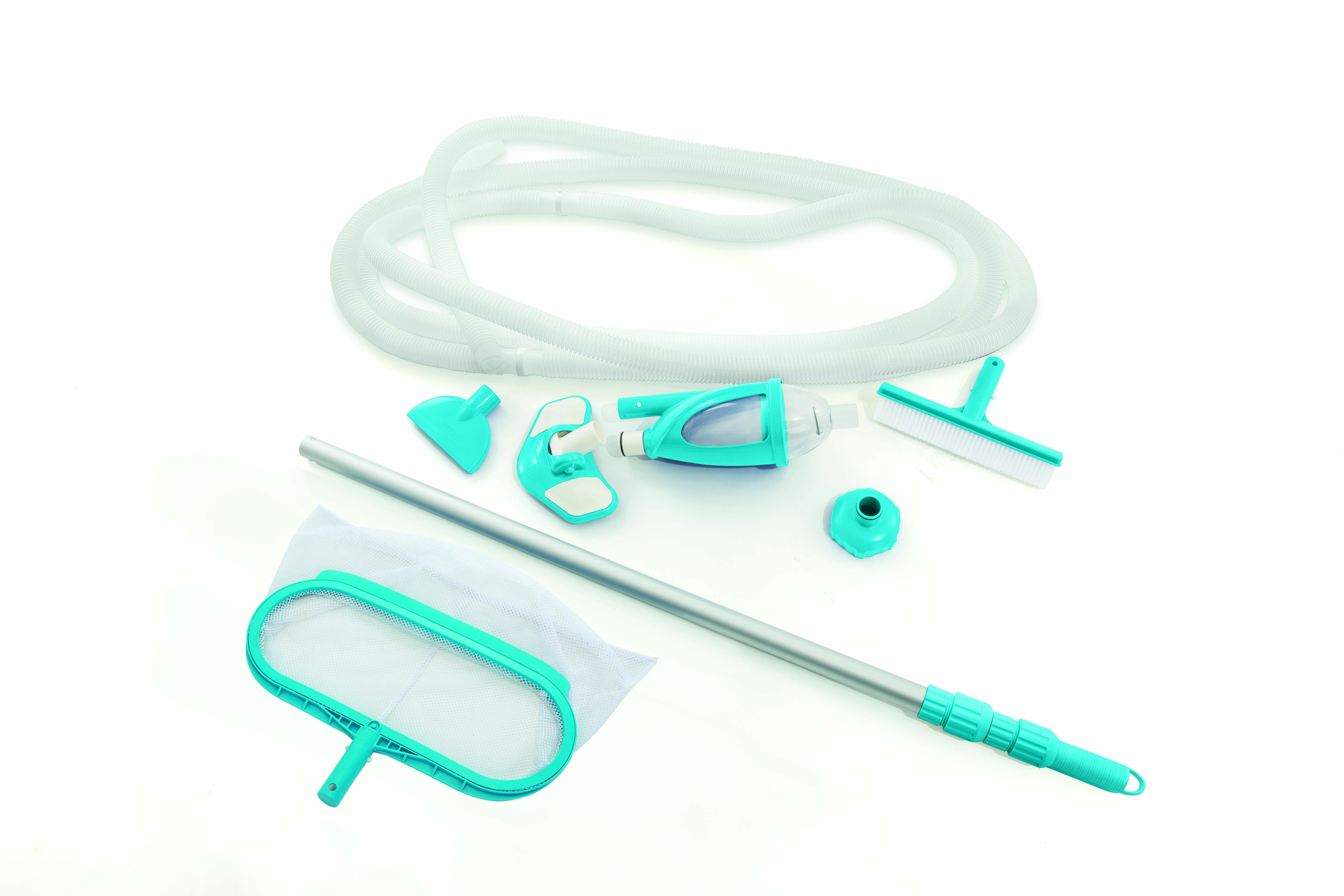 Intex Pool Reinigungs-Set Deluxe | für Pumpen mit 3.785 bis 15.140 l/h Leistung