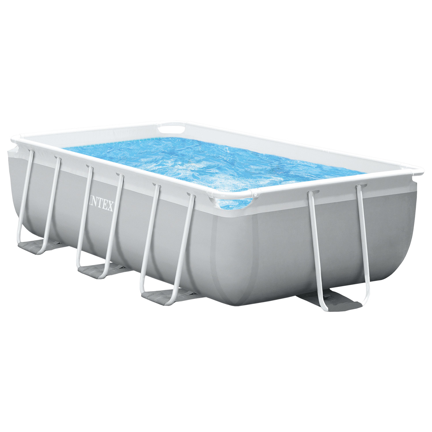 Intex Frame Pool Set Prism Quadra 300 x 175 x 80 cm | Rechteckpool Set
