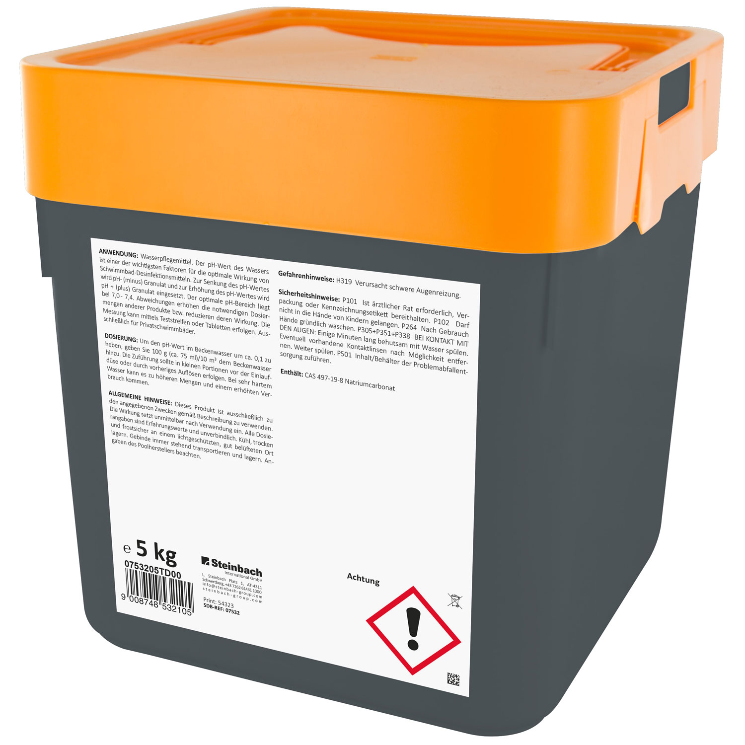 Steinbach pH Plus Granulat | 5 kg