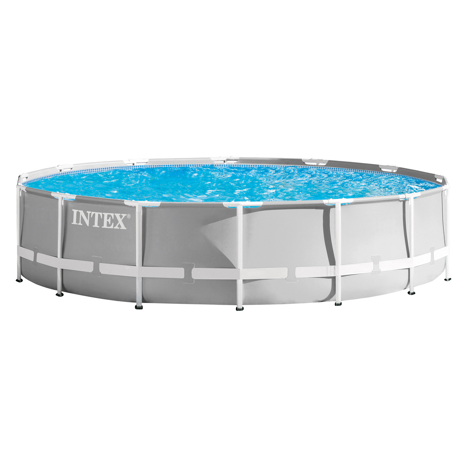 Intex Frame Pool Set Prism Rondo Ø 427 x 107 cm | Rundpool Komplettset