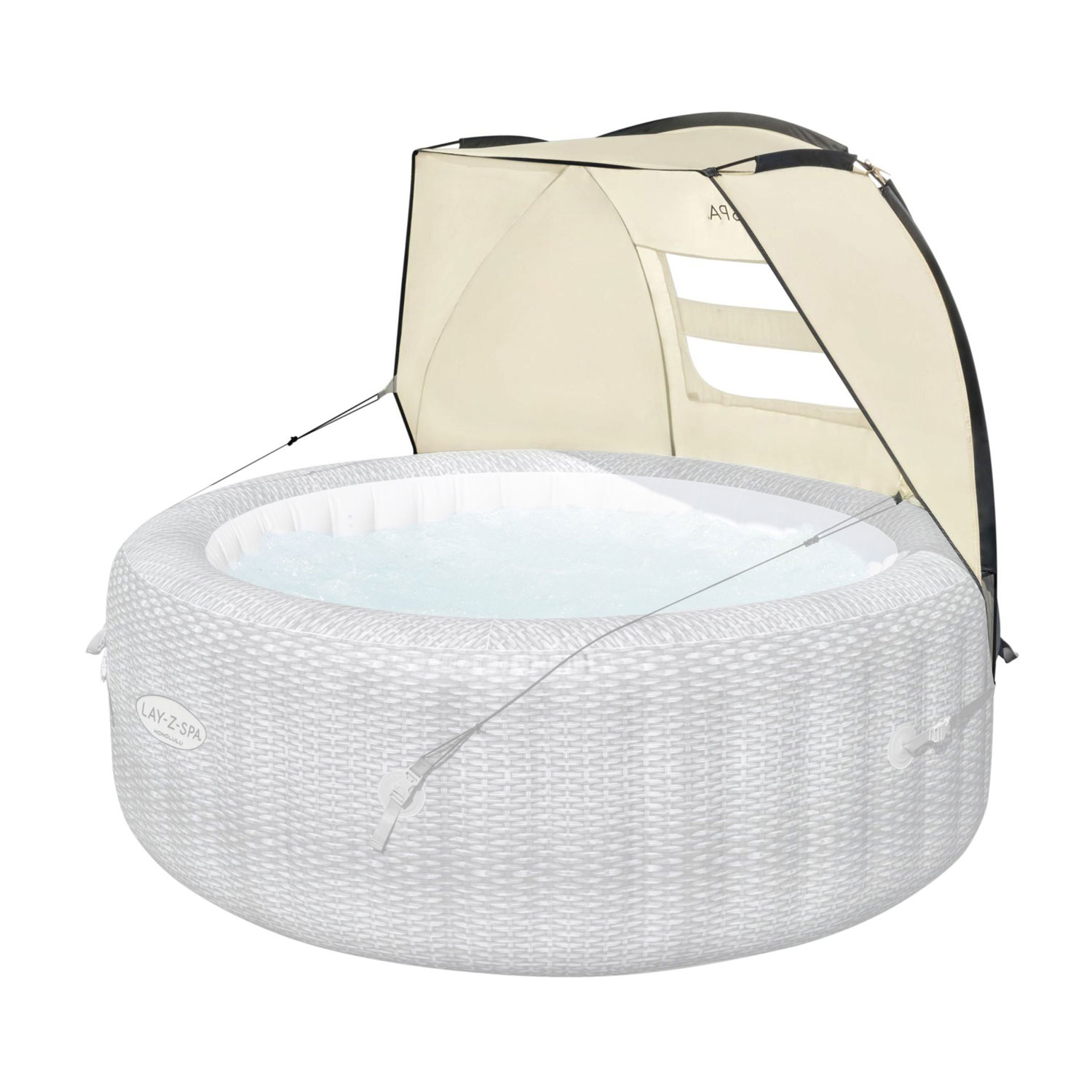 Bestway Whirlpool Sonnenschutzdach Lazy Spa Canopy 183 x 94 x 109 cm