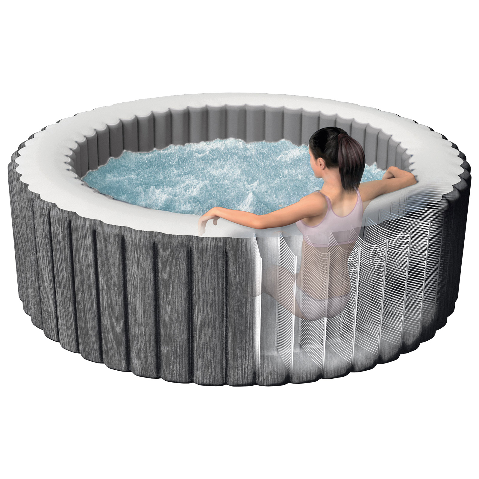 Intex Whirlpool 216 x 71 cm PureSpa | max. 6 Personen