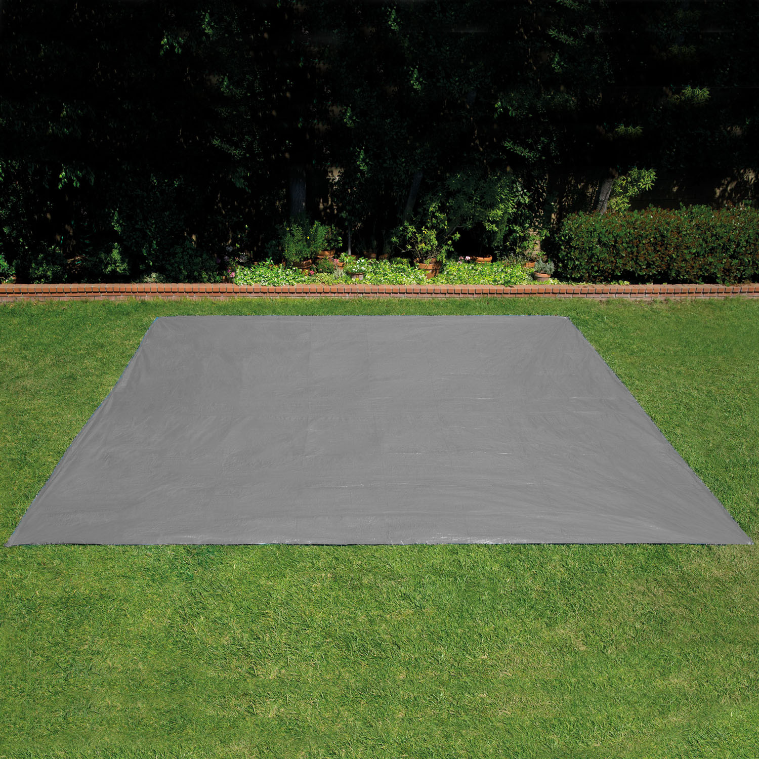 Intex Pool Bodenplane | grau | Polyethylen | für Pools bis 549 x 274 x 132 cm