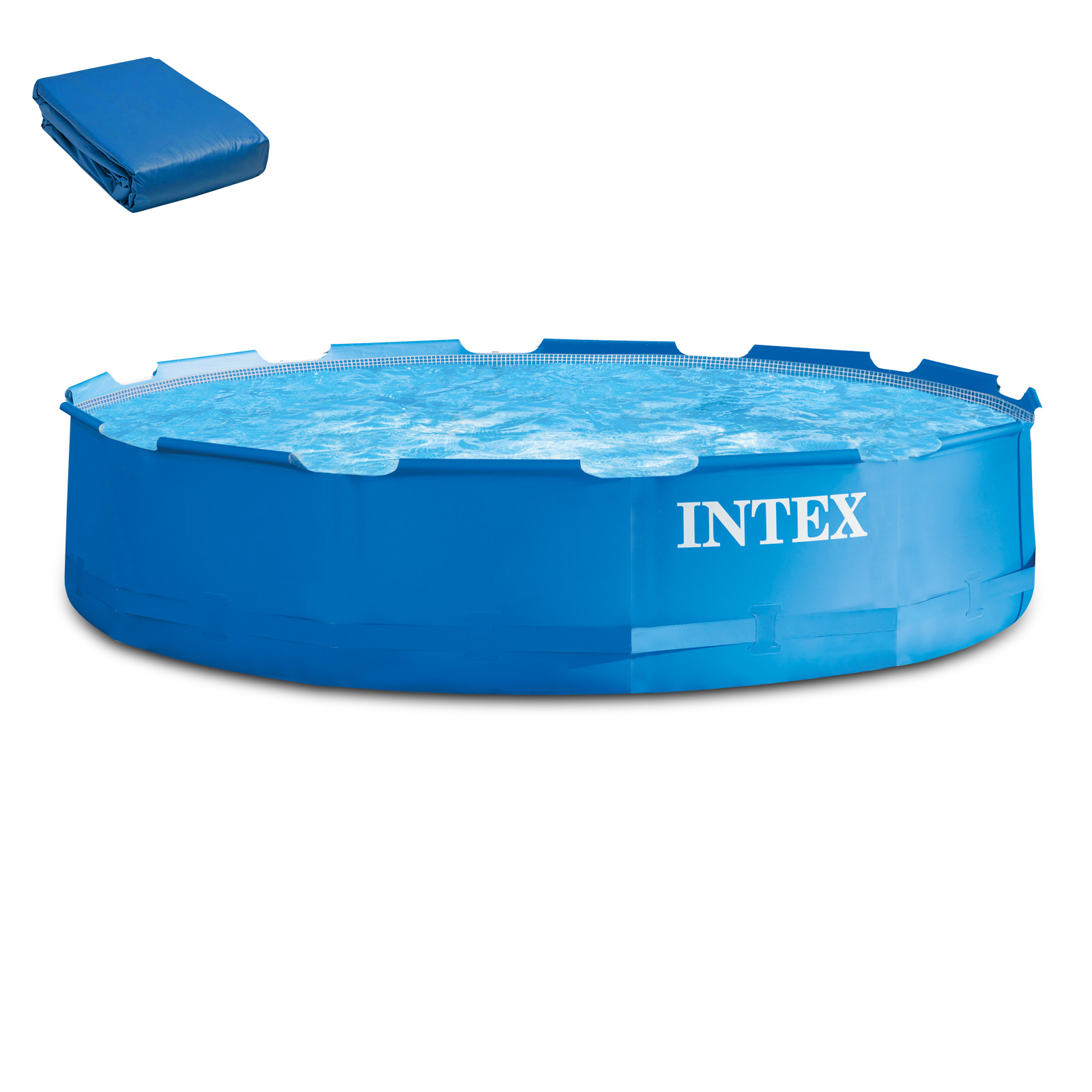 Intex Ersatzfolie blau | für Intex Frame Pool 457 x 122 cm