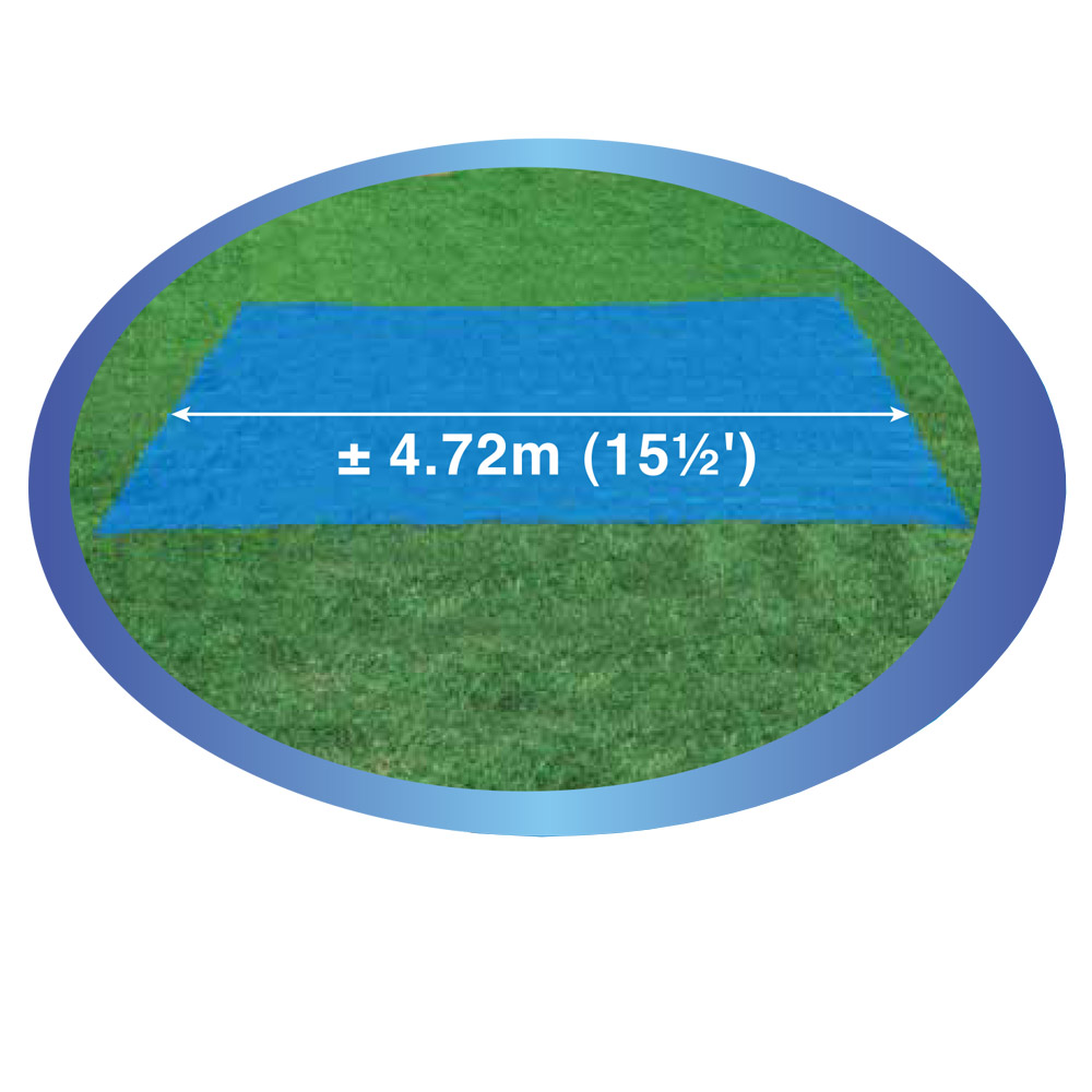 Intex Bodenschutzplane 472 x 472 cm