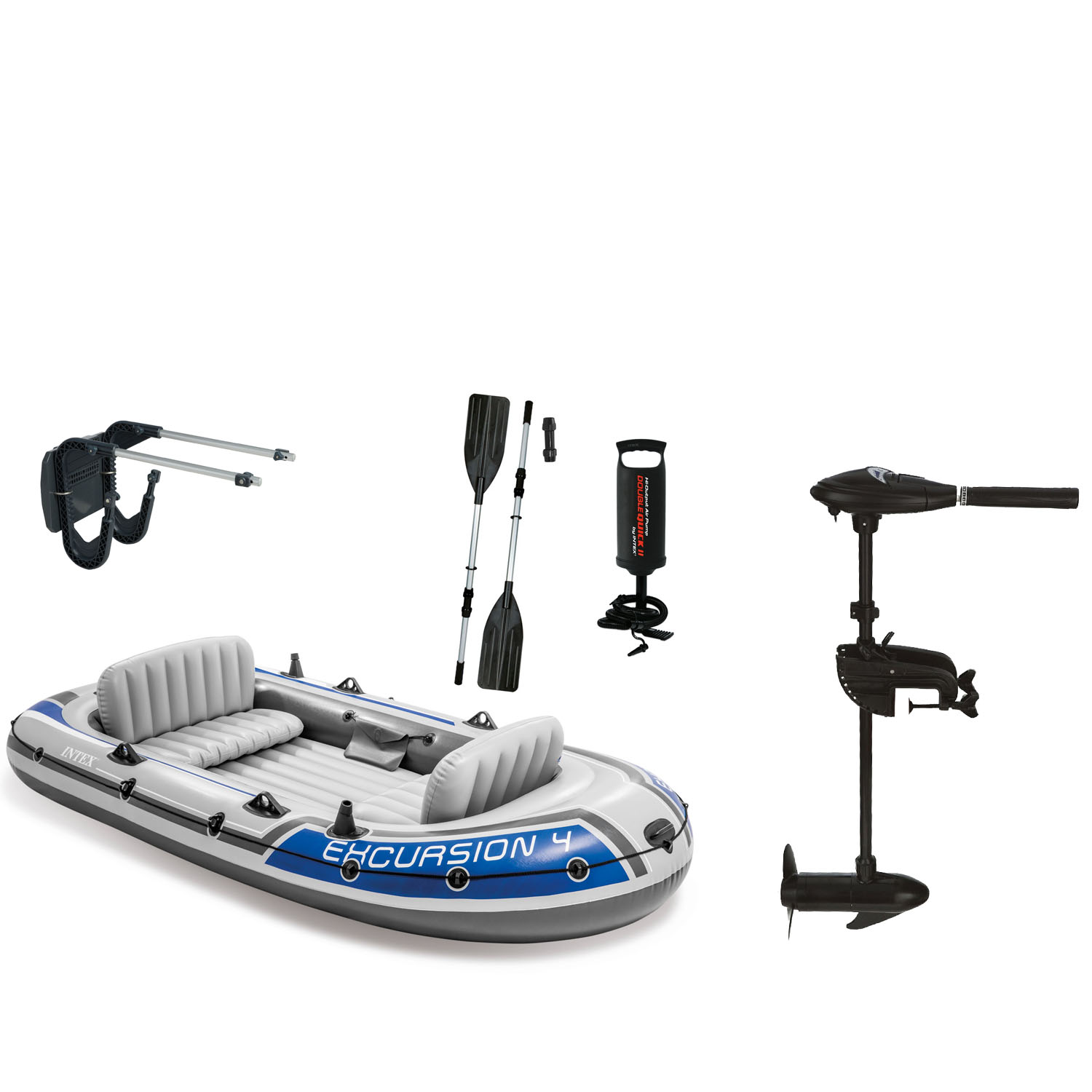 Intex Schlauchboot Excursion 4 Komplettset