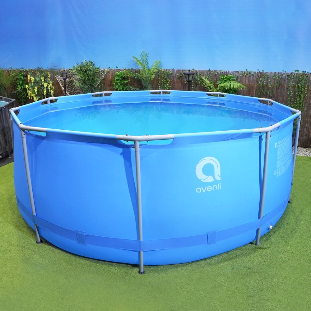 Avenli Frame Pool 366 x 122 cm Single | Rundpool ohne Zubehör