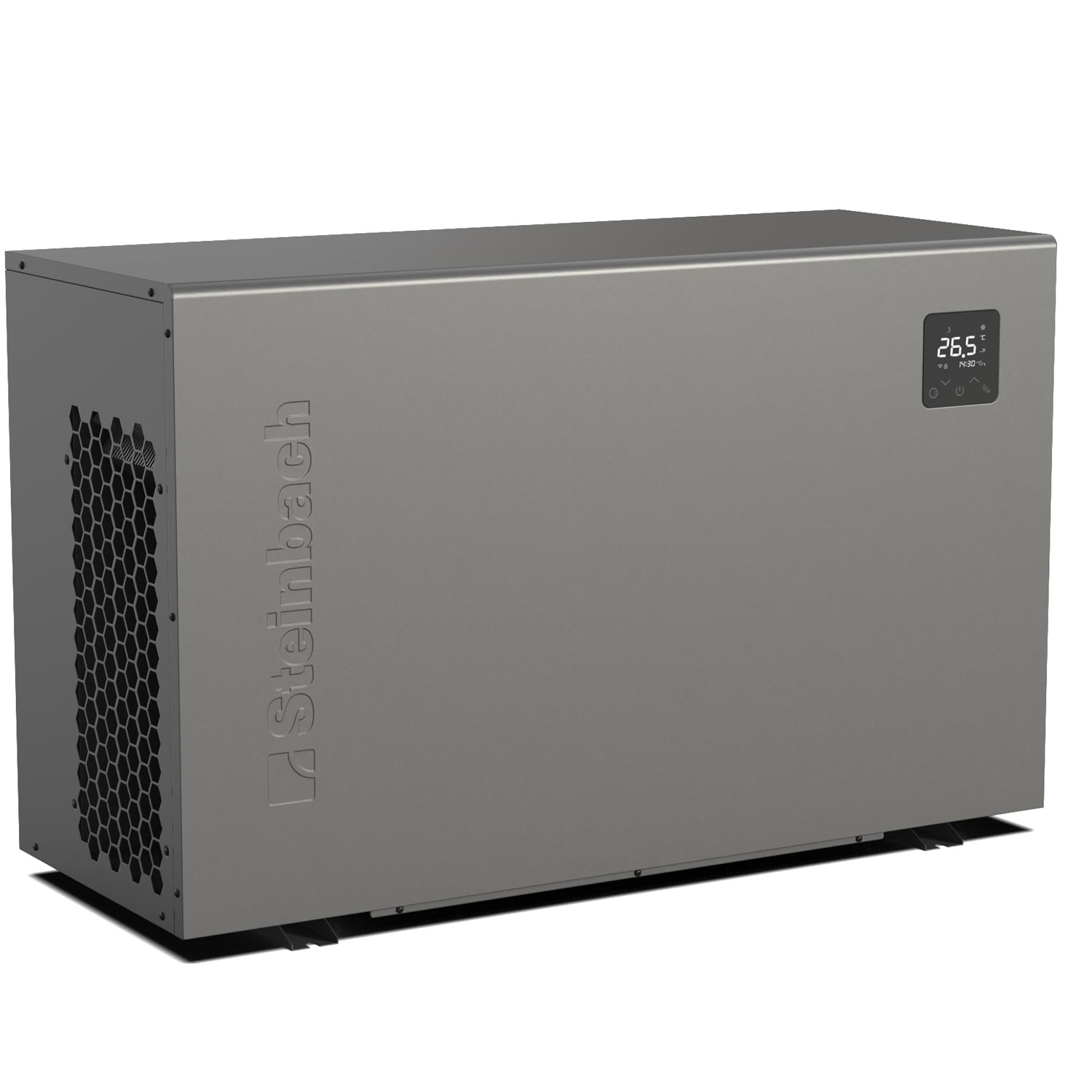 Steinbach Wärmepumpe Silent 17,5 | Inverter-Technologie | für Pools bis max. 70.000 Liter