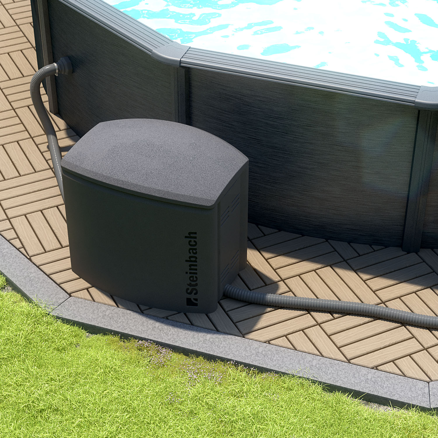Steinbach Pool Technikbox | 91 x 68 x 83 cm | aus hochwertigem EPP
