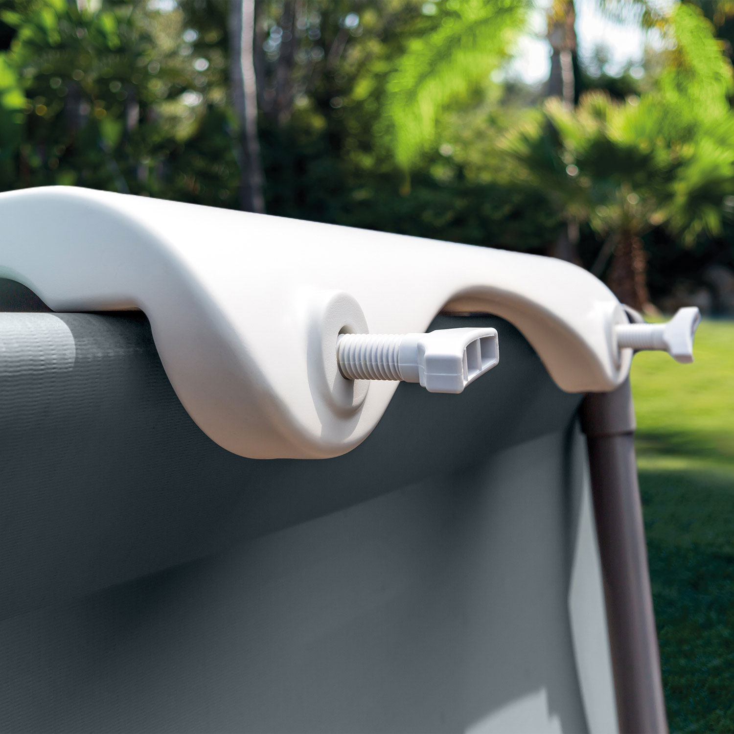 Intex Sitzbank für Intex Frame Pools | 43,00 x 50,50 x 53,50 cm 